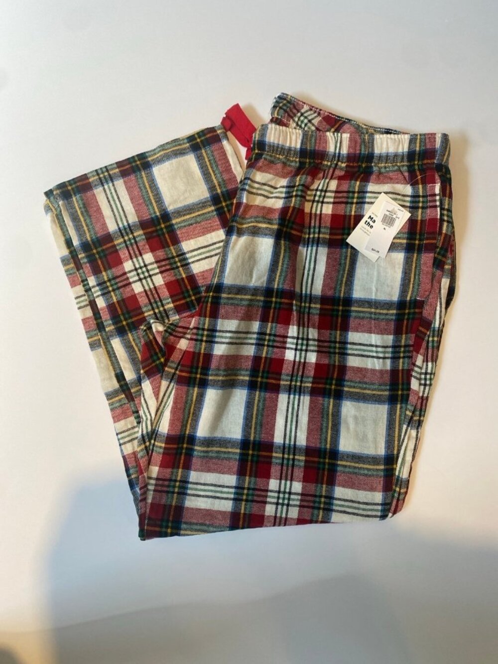 NWT Old Navy 100% Cotton Flannel Christmas Pajama Pants Size XL (16-18)
